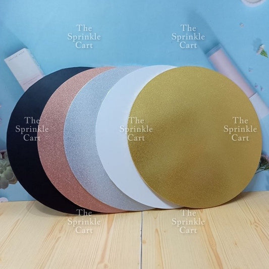 Cake Drum Corrugated 13mm Thickness / MDF Cake Board 5pcs/2pcs 5mm Thickness