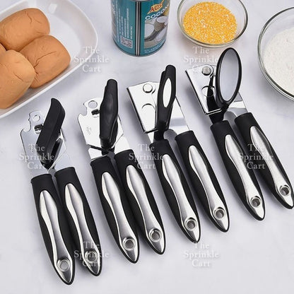 Heavy Duty Stainless Steel Proffessional Tin Can Opener Safe Tools