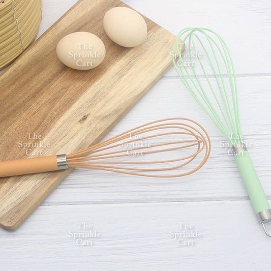 Silicone Whisk Egg Beater Stirring Mixer Kitchen Gadget Baking High Quality
