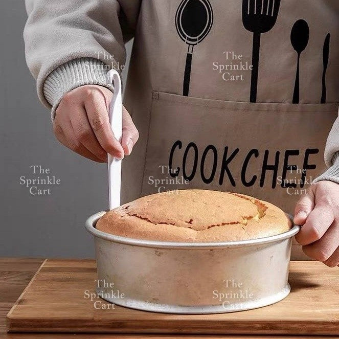 1pc Cake Demolding Chiffon Cake Separator Scraper of Molder Divider Plastic Stripping TSC