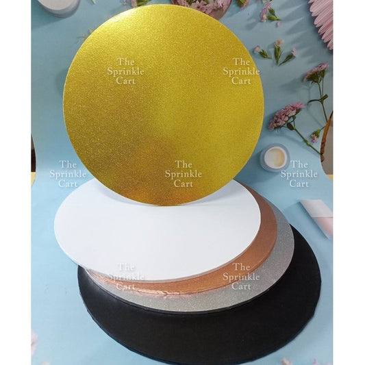 Cake Drum Corrugated 13mm Thickness / MDF Cake Board 5pcs/2pcs 5mm Thickness