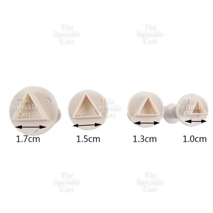 Fondant Plunger Cutter Cookies Molder Dough Cutter Snowflakes Cutter