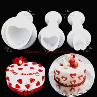 Fondant Plunger Cutter Butterfly Cutter Plunger Snowflakes Daisy Flower Cutter Plunger