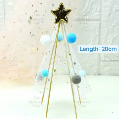 Angel Cake Topper Happy Christening Baptism Moon Baby Wings Cake Topper Decoration Baby Theme