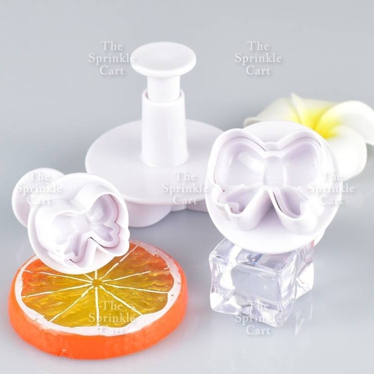Fondant Plunger Cutter Cookies Molder Dough Cutter Snowflakes Cutter