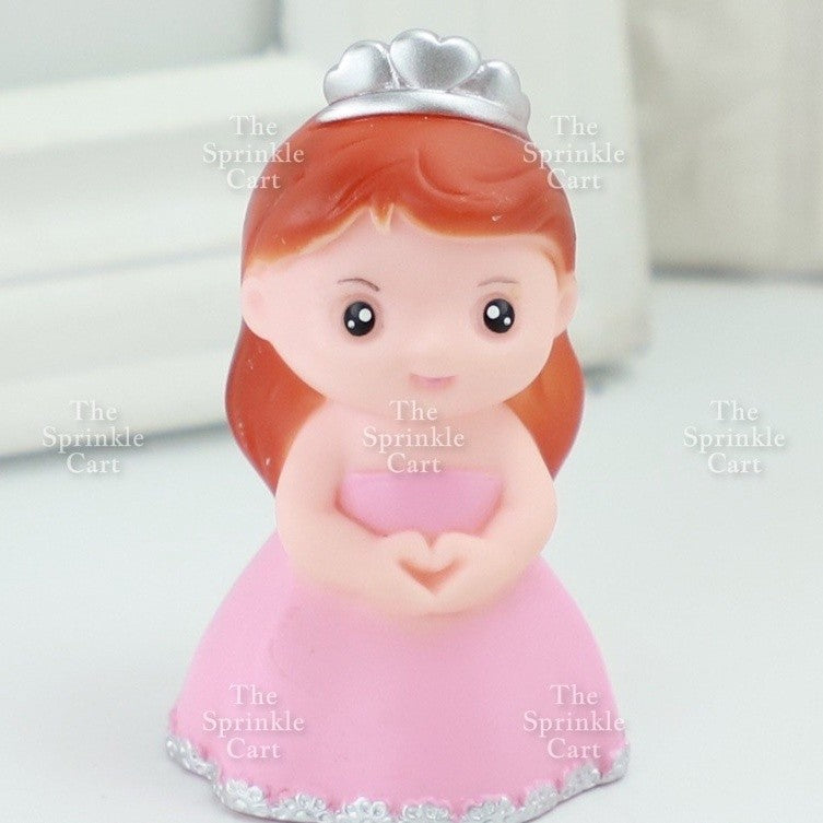 Castle Prince Princess Cake Paper and Acrylic Topper TSC