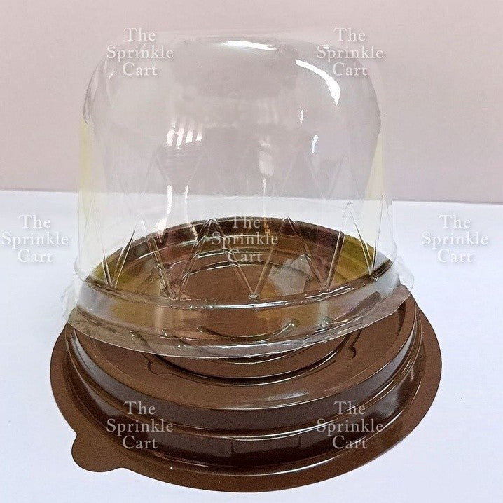Transparent Dessert Plastic Container Cake Mousse Pudding Fruits Packaging TSC