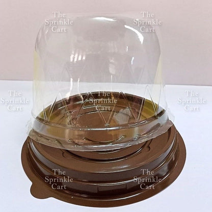 Transparent Dessert Plastic Container Cake Mousse Pudding Fruits Packaging TSC