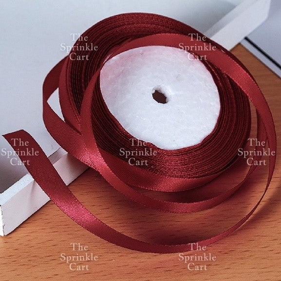 Colored Satin / Glitter Gold Silver Ribbon 23meters