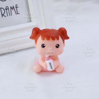 Angel Cake Topper Happy Christening Baptism Moon Baby Wings Cake Topper Decoration Baby Theme