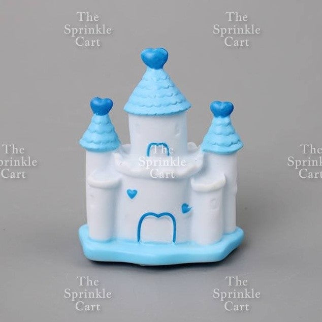 Castle Prince Princess Cake Paper and Acrylic Topper TSC
