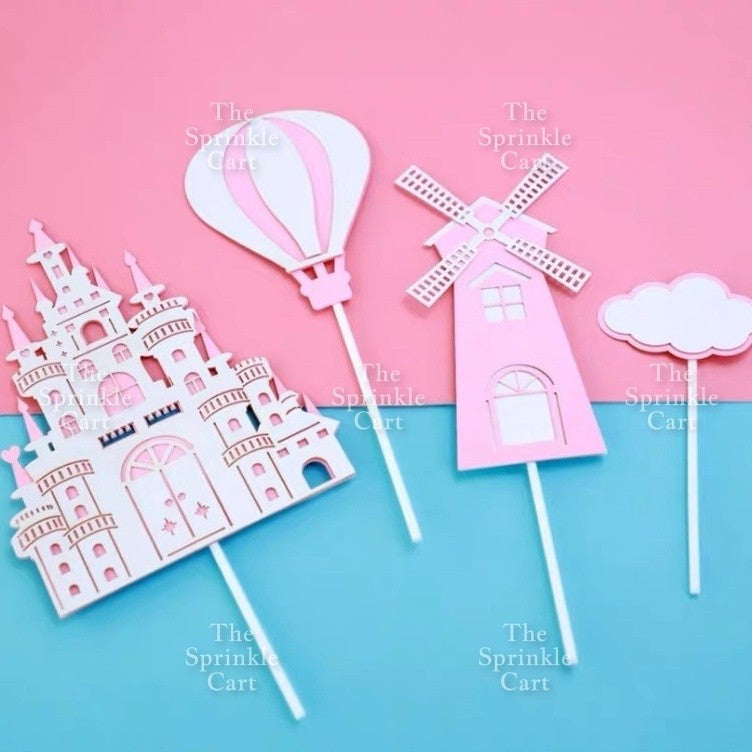 Baby Boy and Girl Cake Topper Decoration TSC