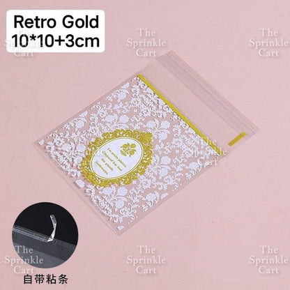 Cookie Packaging OPP Plastic Bag Halloween Christmas Pastry Bag Transparent Cookie Plastic Bag