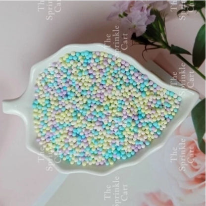 Non-Pareils Edible Sprinkles Dragees Bauble Cake Decoration Sprinkles Colorful 50grams