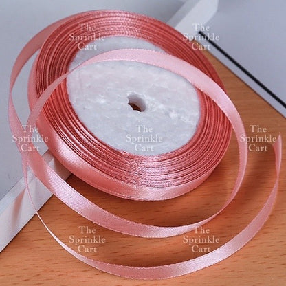 Colored Satin / Glitter Gold Silver Ribbon 23meters