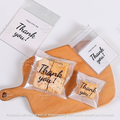 Cookie Packaging OPP Plastic Bag Halloween Christmas Pastry Bag Transparent Cookie Plastic Bag