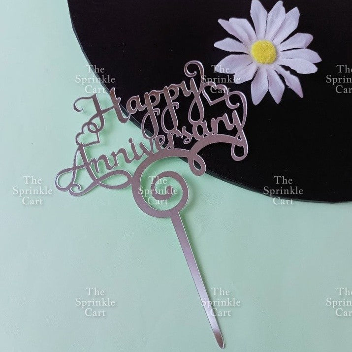 Acrylic Cake Topper Cross Sweet 16 Happy 18th Happy Wedding Happy Anniversary Mr Mrs Topper for Cake