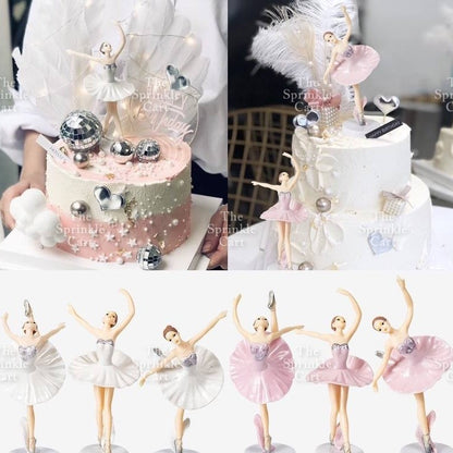 Feather Moon Boat Butterfly Cake Toppers Happy Birthday Cake Topper Party Decoration
