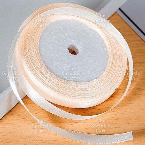 Colored Satin / Glitter Gold Silver Ribbon 23meters