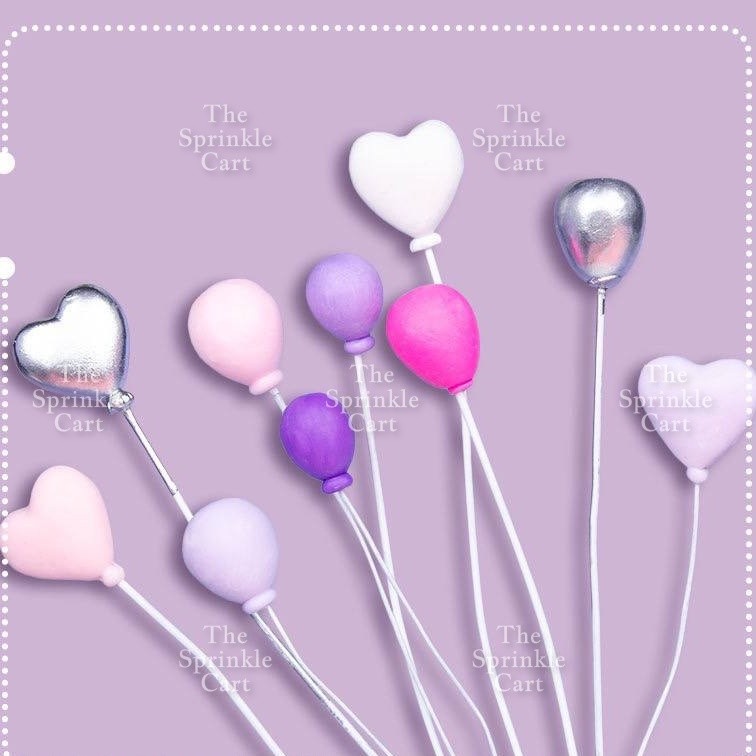 Polymer Balloon Topper for  DIY Decoration