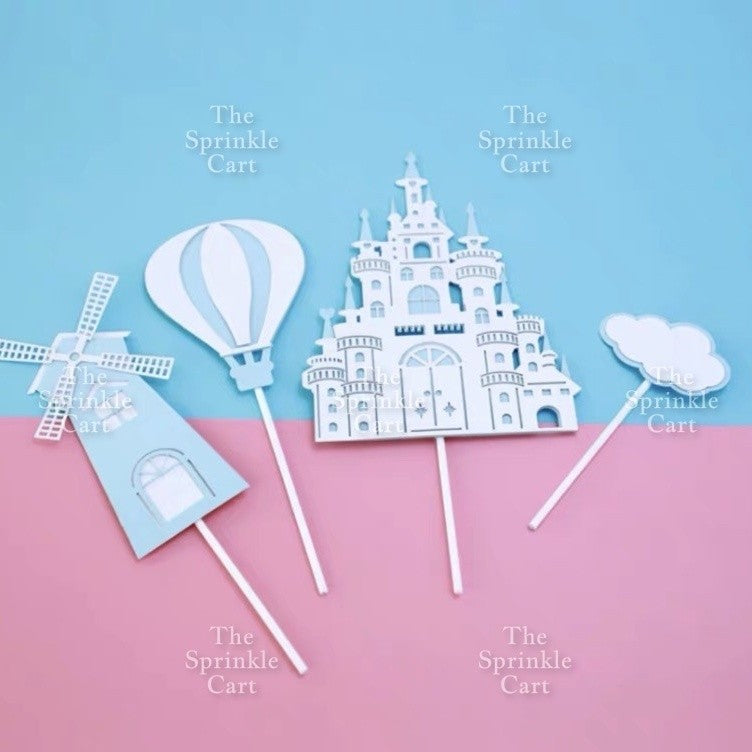 Baby Boy and Girl Cake Topper Decoration TSC