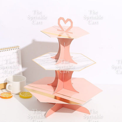 Thick Cardboard Cake Cupcake Stand for Party  Dessert Bar Display TSC