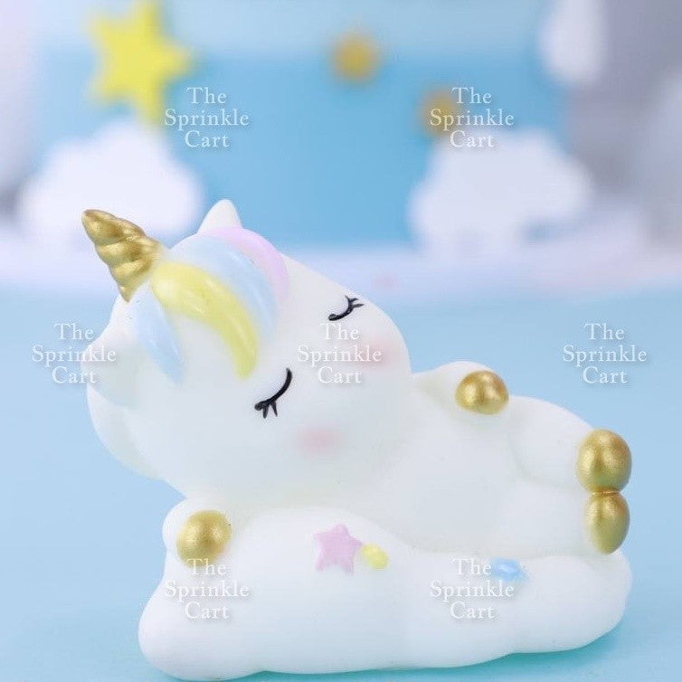 Colorful Rainbow Cloud DIY Topper Decoration