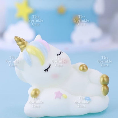 Colorful Rainbow Cloud DIY Topper Decoration