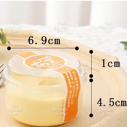 Transparent Dessert Plastic Container Cake Mousse Pudding Fruits Packaging TSC
