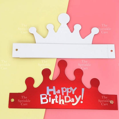 Happy Birthday Crown Cake Birthday Party Supplies Hat Birthday TSC