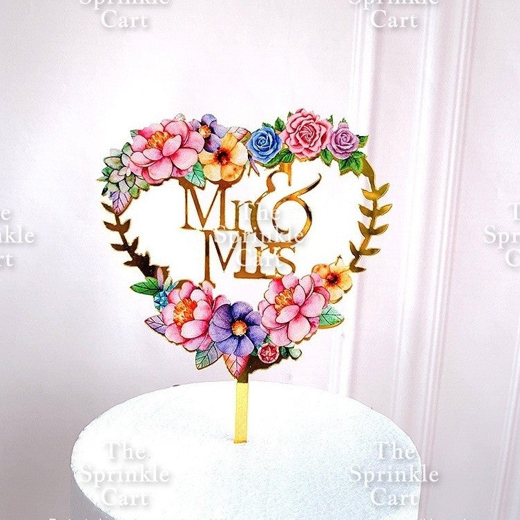 Acrylic Cake Topper Cross Sweet 16 Happy 18th Happy Wedding Happy Anniversary Mr Mrs Topper for Cake