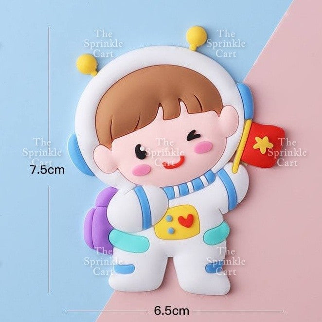 Rainbow Cloud Polymer Topper for DIY Decoration