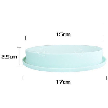 Round Silicone Bento Cake Shape Molder Kitchenware for Baking and Cooking