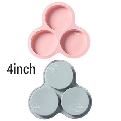 Silicone Cake Round Shape Molder Birthday Party Wedding Party Celebration TSC