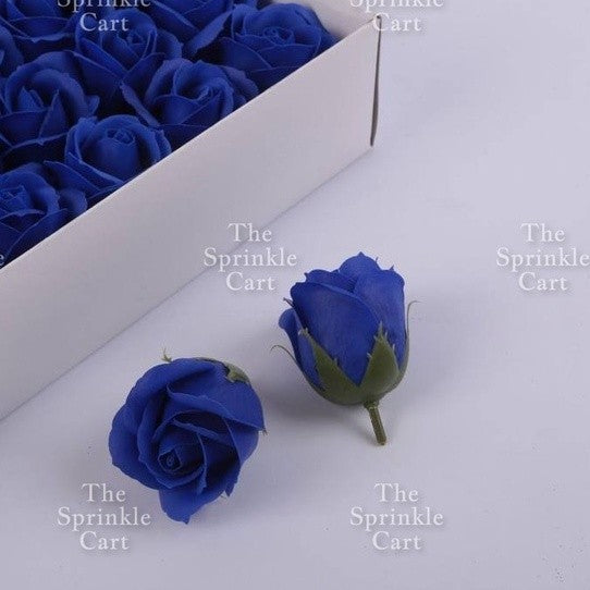 1pc Artificial Flowers Rose Peony Head  Cake Decoration