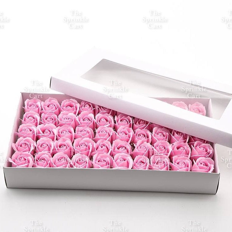 1pc Artificial Flowers Rose Peony Head  Cake Decoration