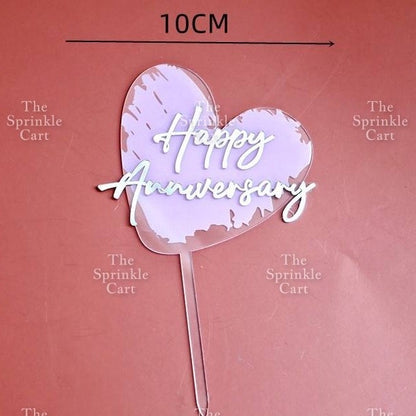 Acrylic Cake Topper Cross Sweet 16 Happy 18th Happy Wedding Happy Anniversary Mr Mrs Topper for Cake