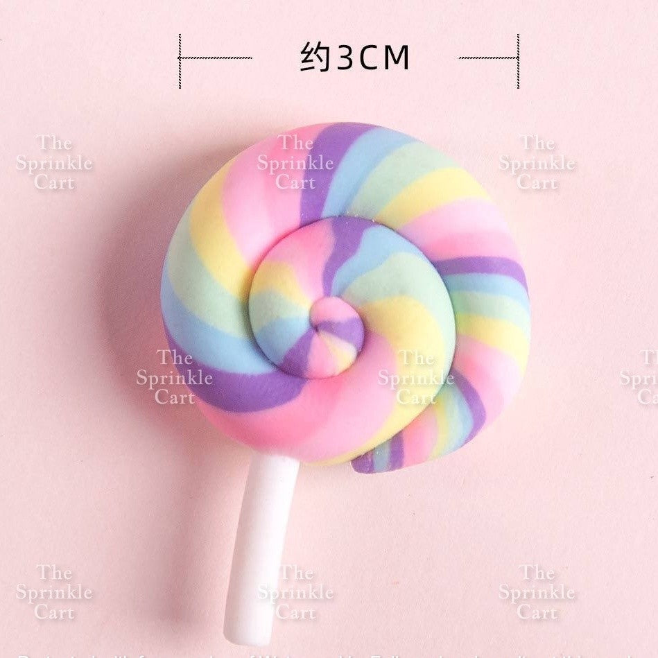 Colorful Rainbow Cloud DIY Topper Decoration