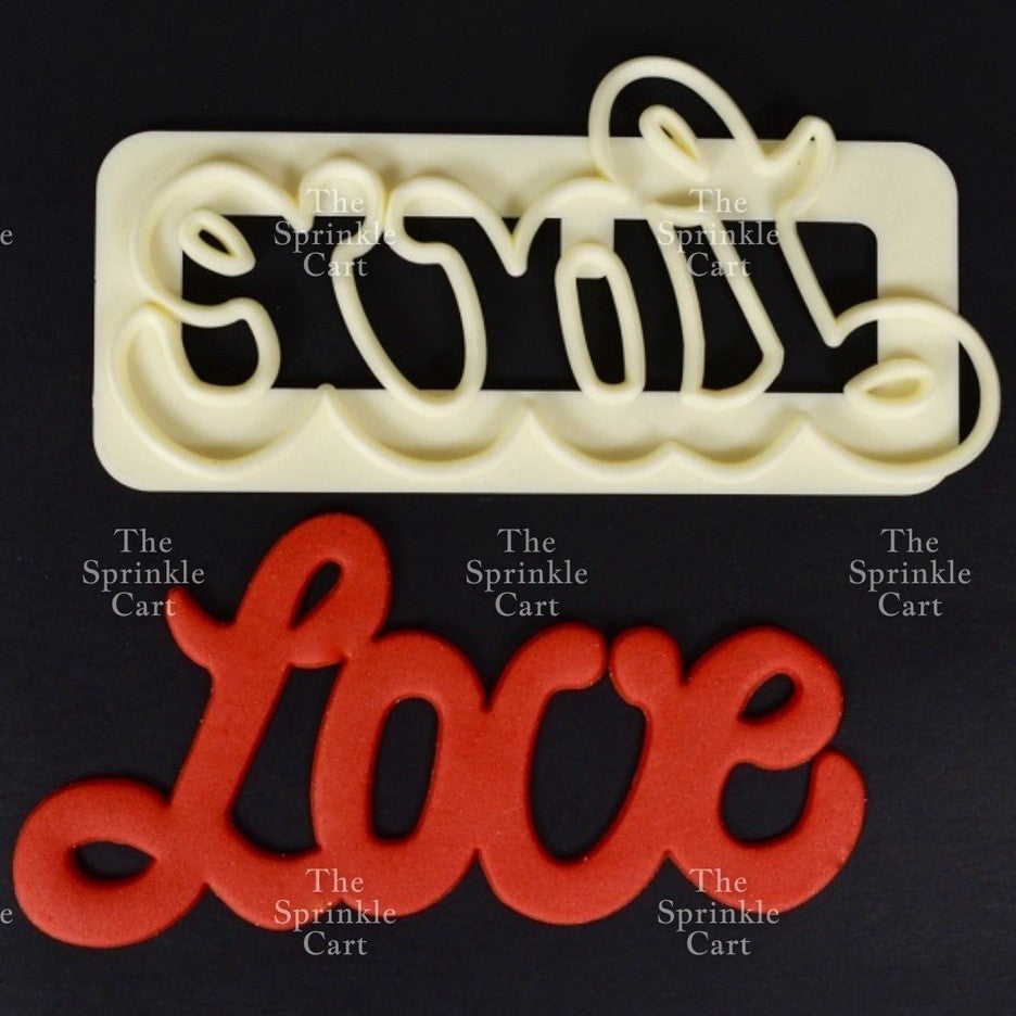 Happy Birthday Fondant Cutter Cookie Cutter Lettering It's a Boy It's a Girl Baby Shower Reveal