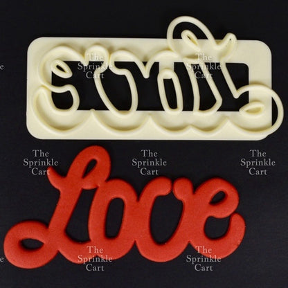 Happy Birthday Fondant Cutter Cookie Cutter Lettering It's a Boy It's a Girl Baby Shower Reveal