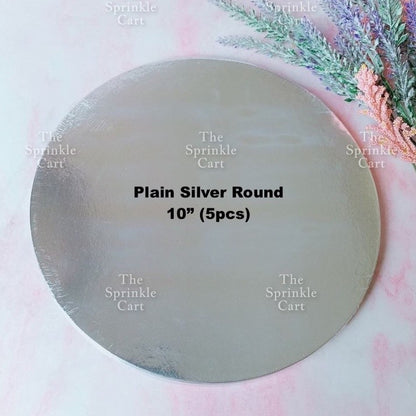 Cake Board High Quality 2mm Thick Scalloped Round Square Marble Silver Gold White MDF Boards