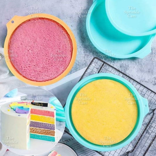 Silicone Cake Round Shape Molder Birthday Party Wedding Party Celebration TSC