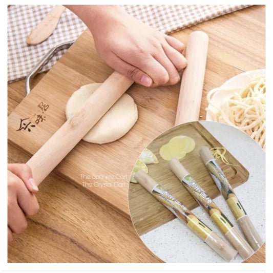 Wooden Rolling Pin Baking Fondant Wooden Stick Dough Wood Roller