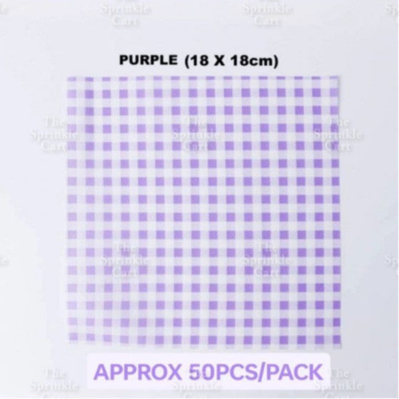 Wax Paper Non Grease Food Wrapper for Sandwich Burger Bread Pastry Packaging TSC