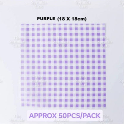 Wax Paper Non Grease Food Wrapper for Sandwich Burger Bread Pastry Packaging TSC
