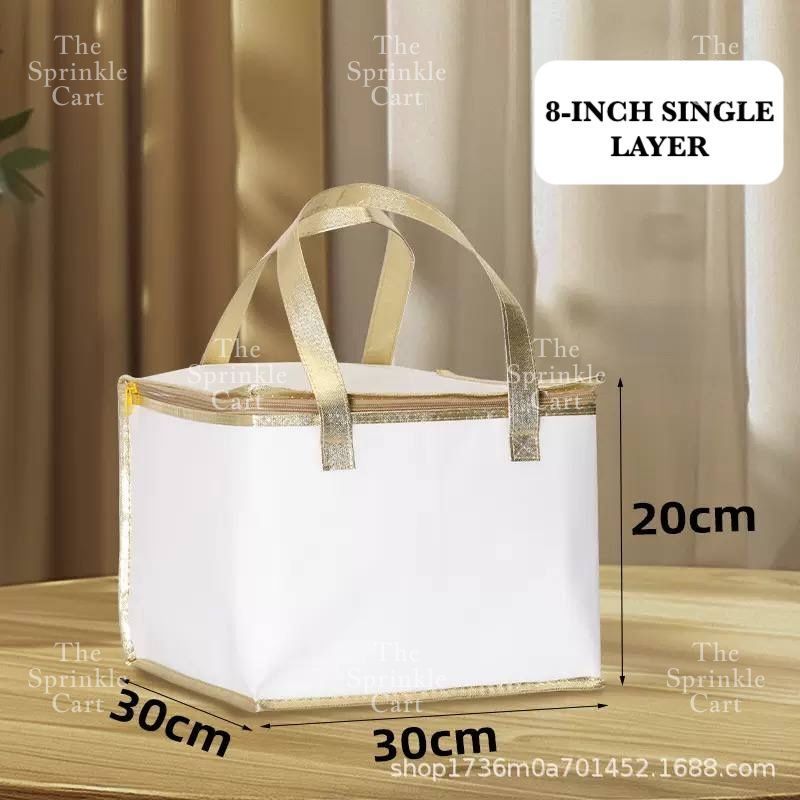 High Quality Reusable Insulated Takeout Bag for Cake Single and Tall Layer Packaging TSC
