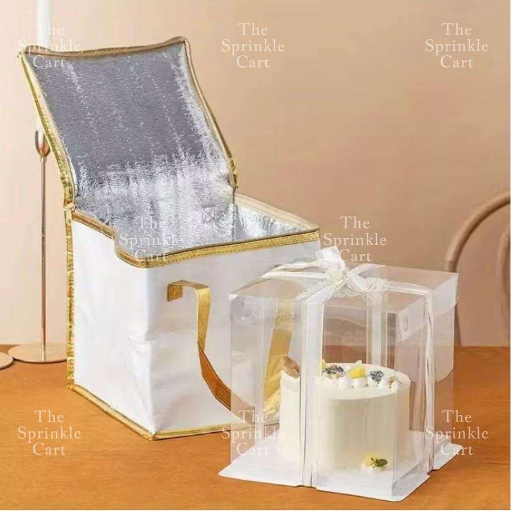High Quality Reusable Insulated Takeout Bag for Cake Single and Tall Layer Packaging TSC