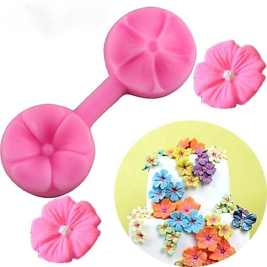 3D Flower Fondant Embosser Veiner for Cake Decoration and DIY Crafts TSC