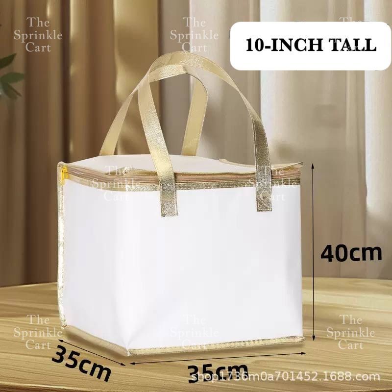 High Quality Reusable Insulated Takeout Bag for Cake Single and Tall Layer Packaging TSC