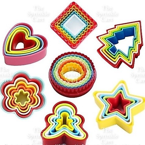 5pcs Cookie Mold Baking and Bread Cutter Tool TSC